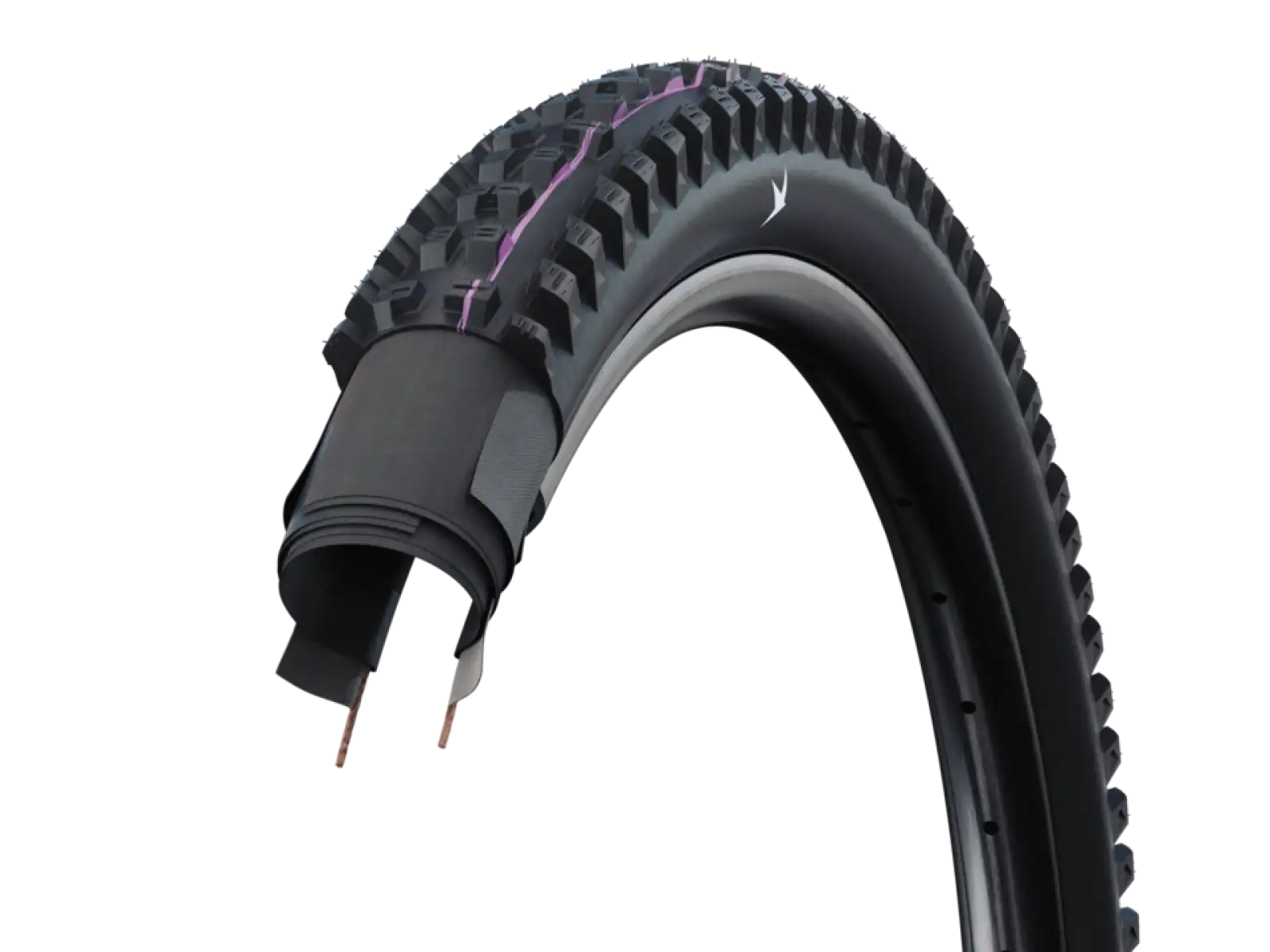 Schwalbe Tacky Chan GRAVITY PRO TLR E-50 Ultra Soft 29x2,40" MTB tire kevlar black
