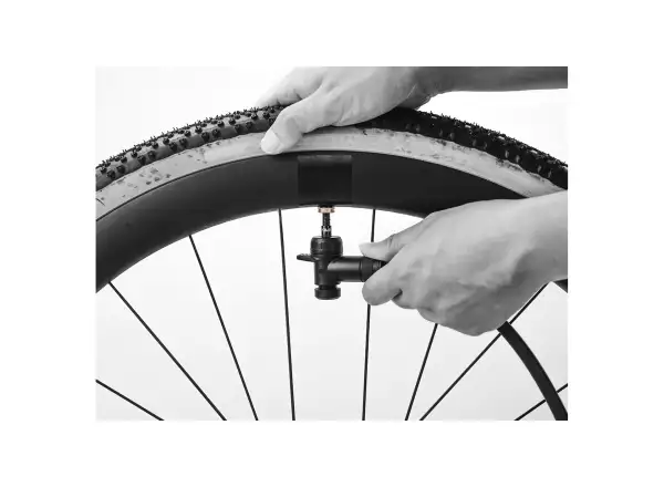 Topeak TURBOFLOW VALVE COMBO valve set w/ Rapidhead