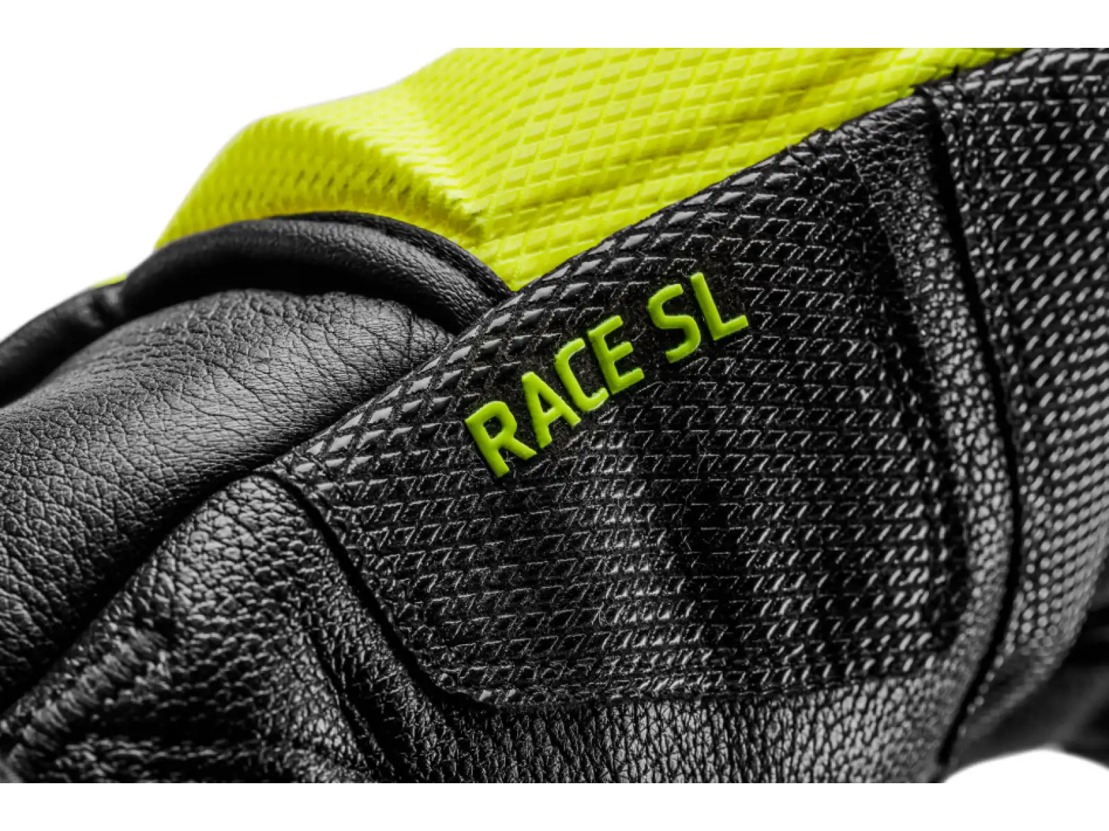 Leki WCR Venom SL 3D racing gloves Black-Ice Lemon