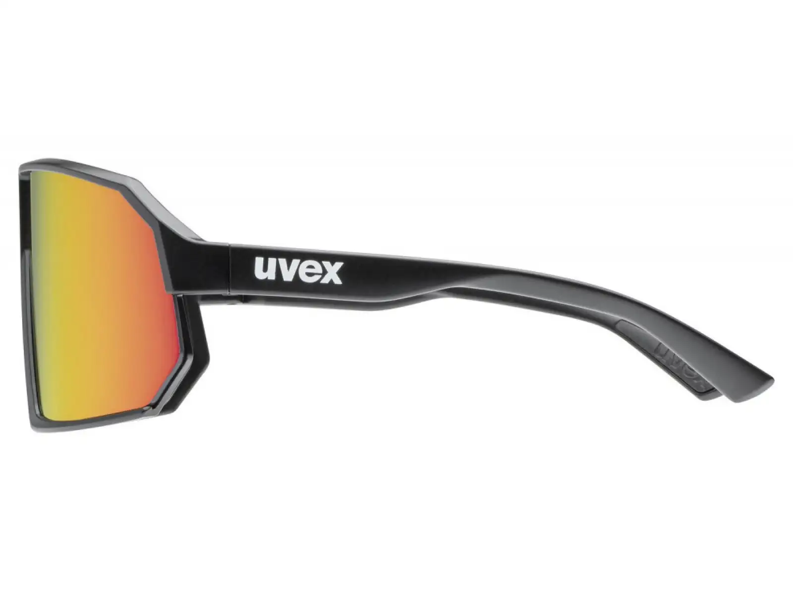 Uvex Sportstyle 237 glasses Black Matt/Mirror Red