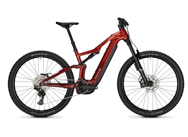 Focus THRON 9 720Wh full-suspension e-bike Maroonred / Darkmaroon