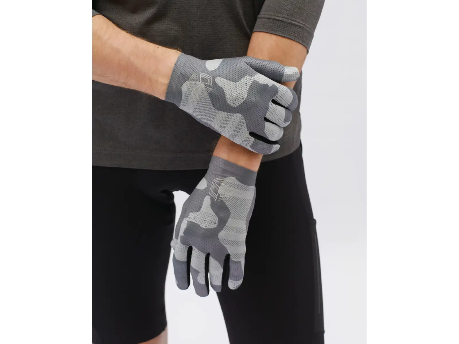 Silvini Saltaro men's gloves Charcoal/Cloud