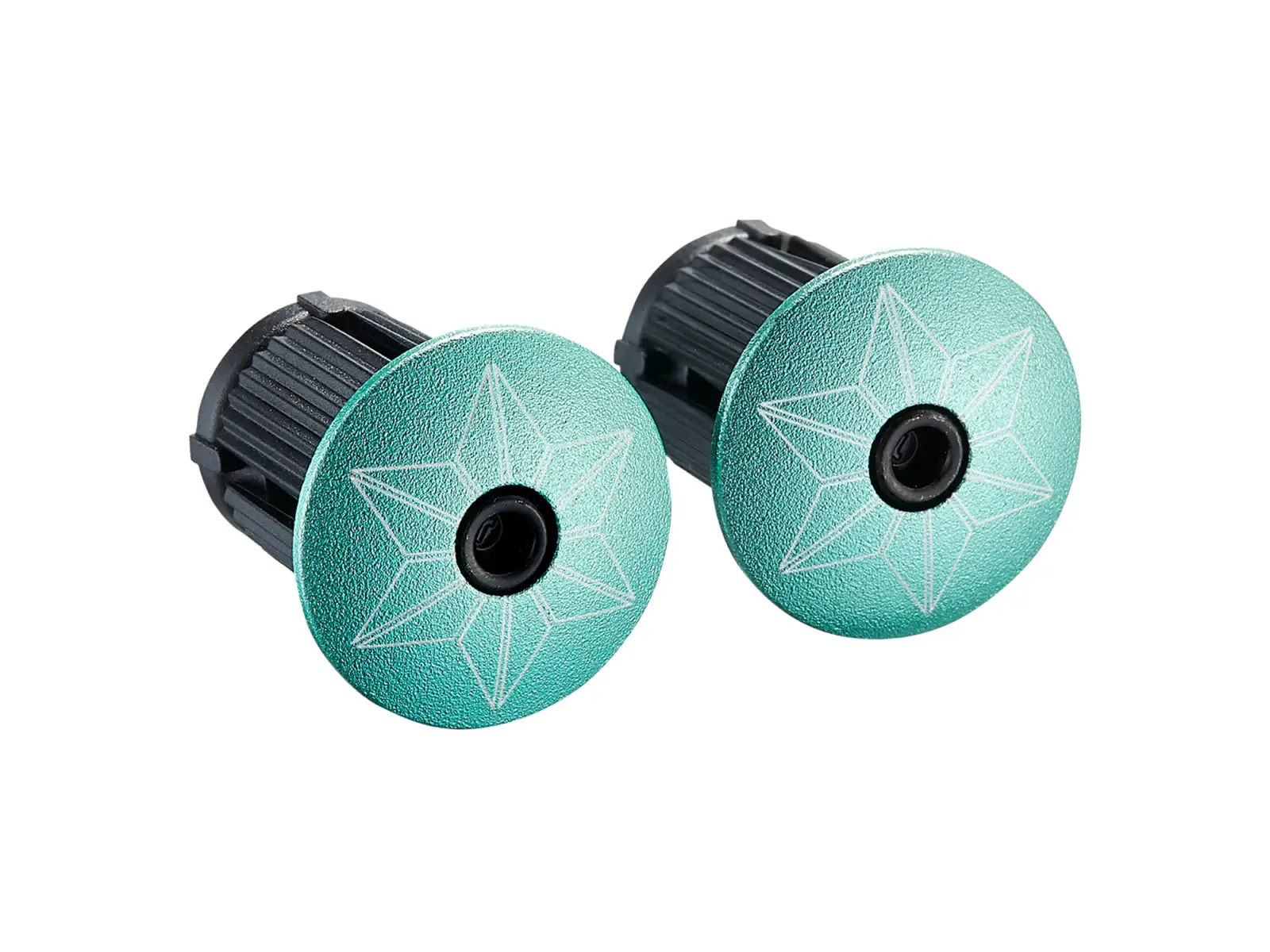 Supacaz Super Sticky Kush Splat tape Celeste/Celeste plugs