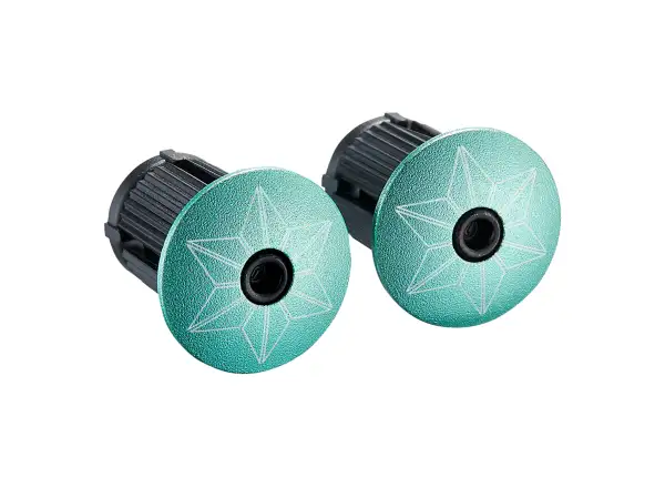 Supacaz Super Sticky Kush Splat tape Celeste/Celeste plugs