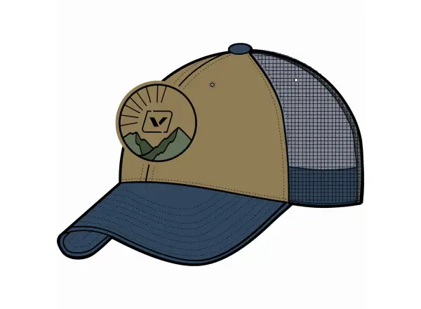 Viking Hat cap brown/navy