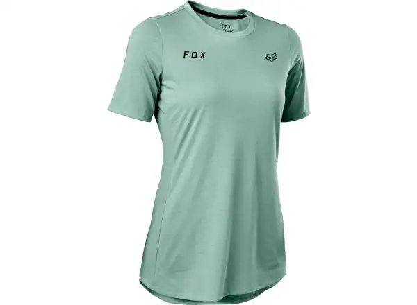 Fox Ranger Dr Double Fox women's jersey short sleeve Eucalyptus