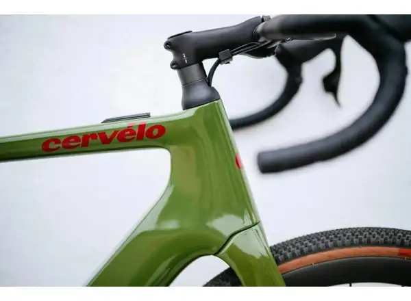 Cervélo Rouvida Force XPLR AXS 1 road e-bike Expedition Green