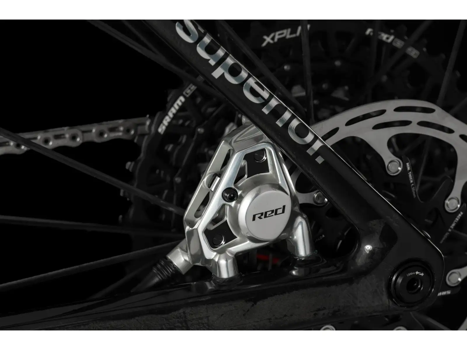 Superior XR 9.9 LTD gravel bike Matte Carbon/Gloss Red