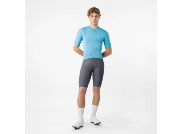 Castelli Espresso 2 men's jersey short sleeve Neon Cobalt