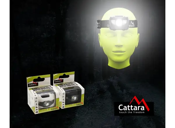 Cattara headlamp LED 80 lm Black