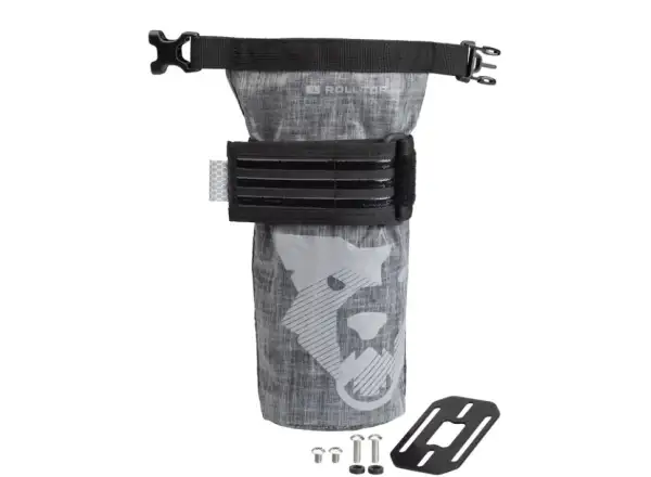Wolf Tooth TekLite Roll Top Bag with adapter 1 l grey