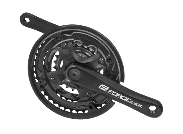 Force C 8.3 cranks triple chainring 42/34/24 teeth 152 mm black