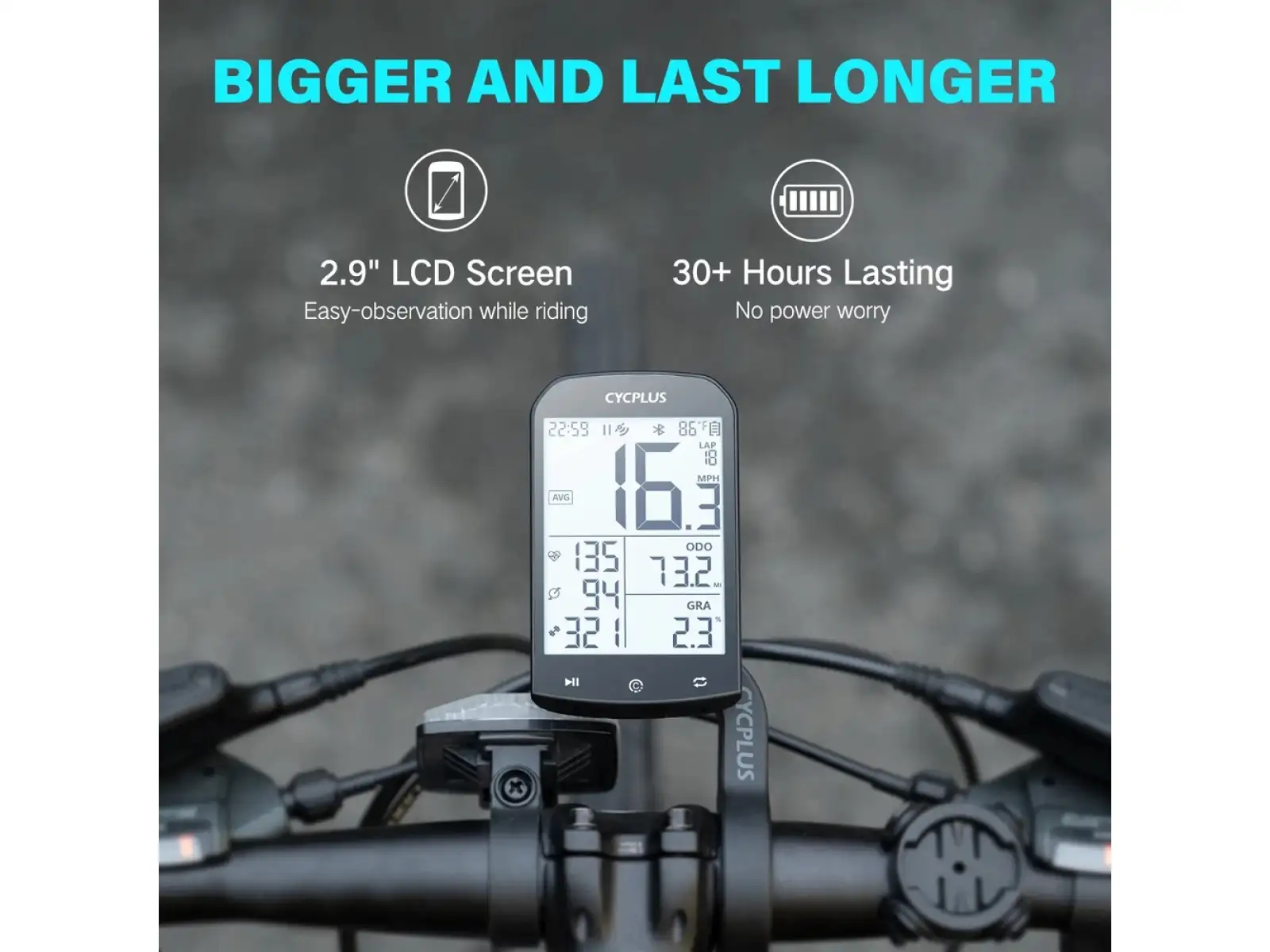 Cycplus M1 cycle computer