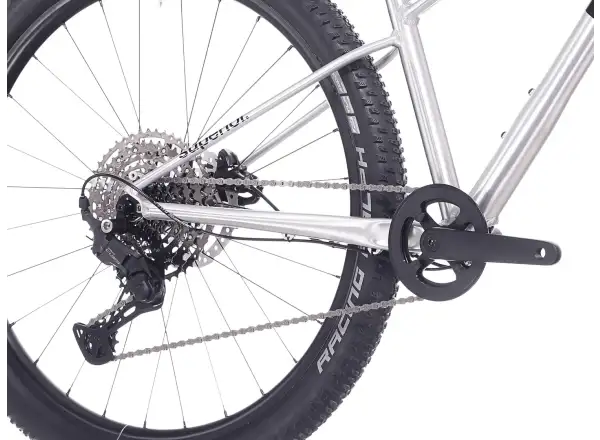 Superior TEAM 27.3 kids bike Gloss Brushed Alu / Rainbow Black