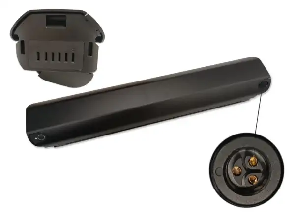 Crussis battery LG Li-ion 36V - 20 Ah / 720 Wh, fully integrated, Black, MY25 PP