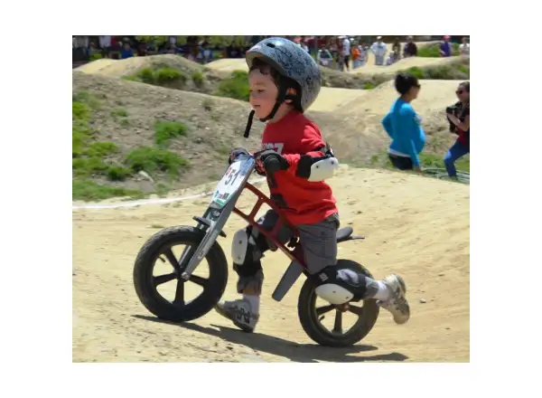 First Bike Cross children's balance bike red