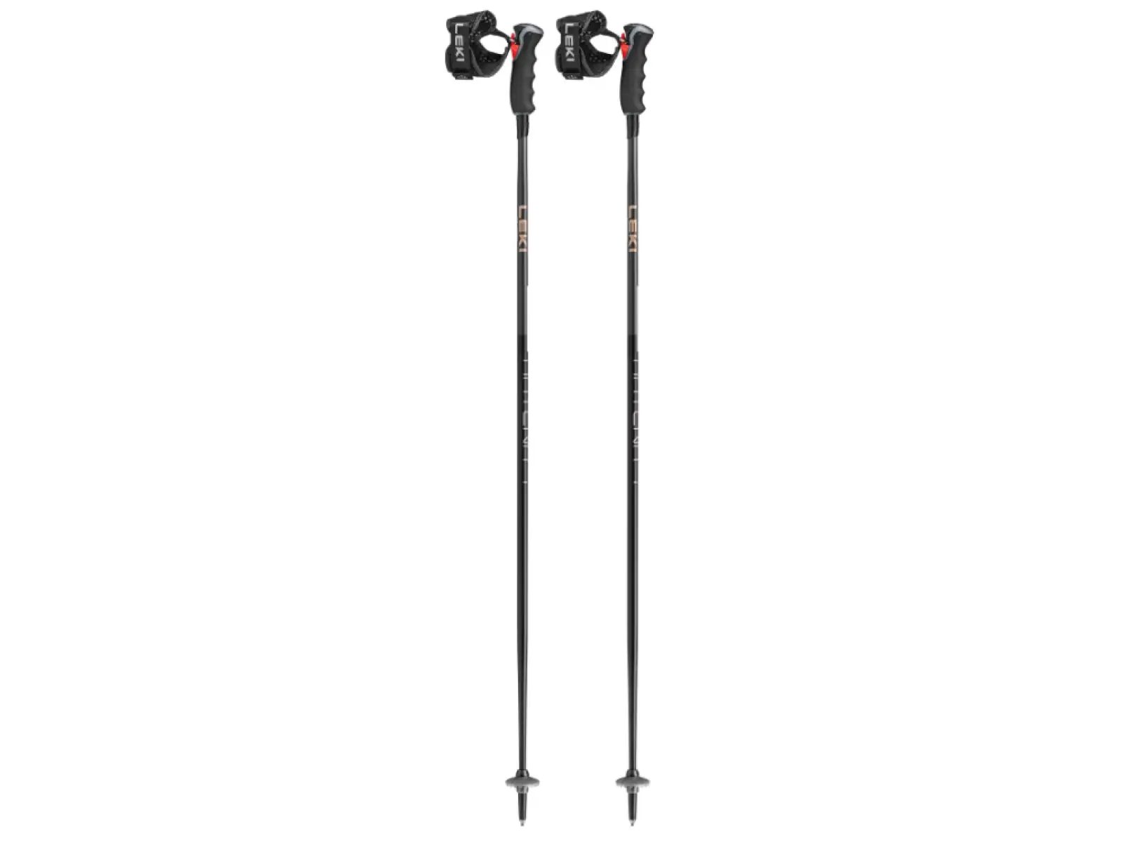 Leki Artena Airfoil 3D downhill poles Black/Dark Anthracite/Rosegold