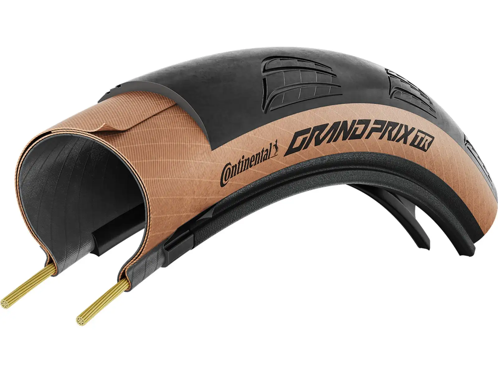 Continental Grand Prix TR road tire kevlar black/transparent