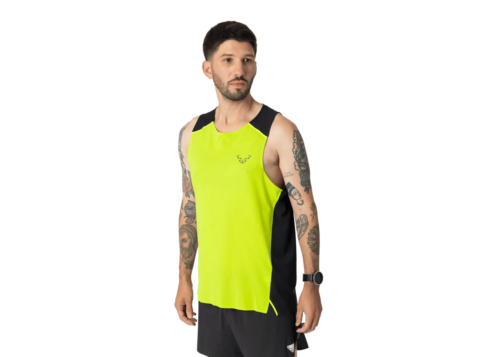Dynafit DNA men's sleeveless shirt Ultra Yellow