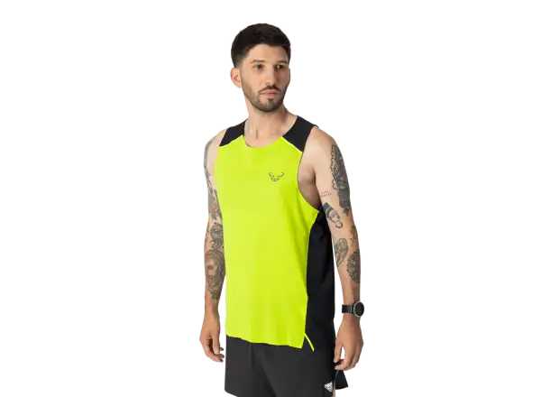 Dynafit DNA men's sleeveless shirt Ultra Yellow
