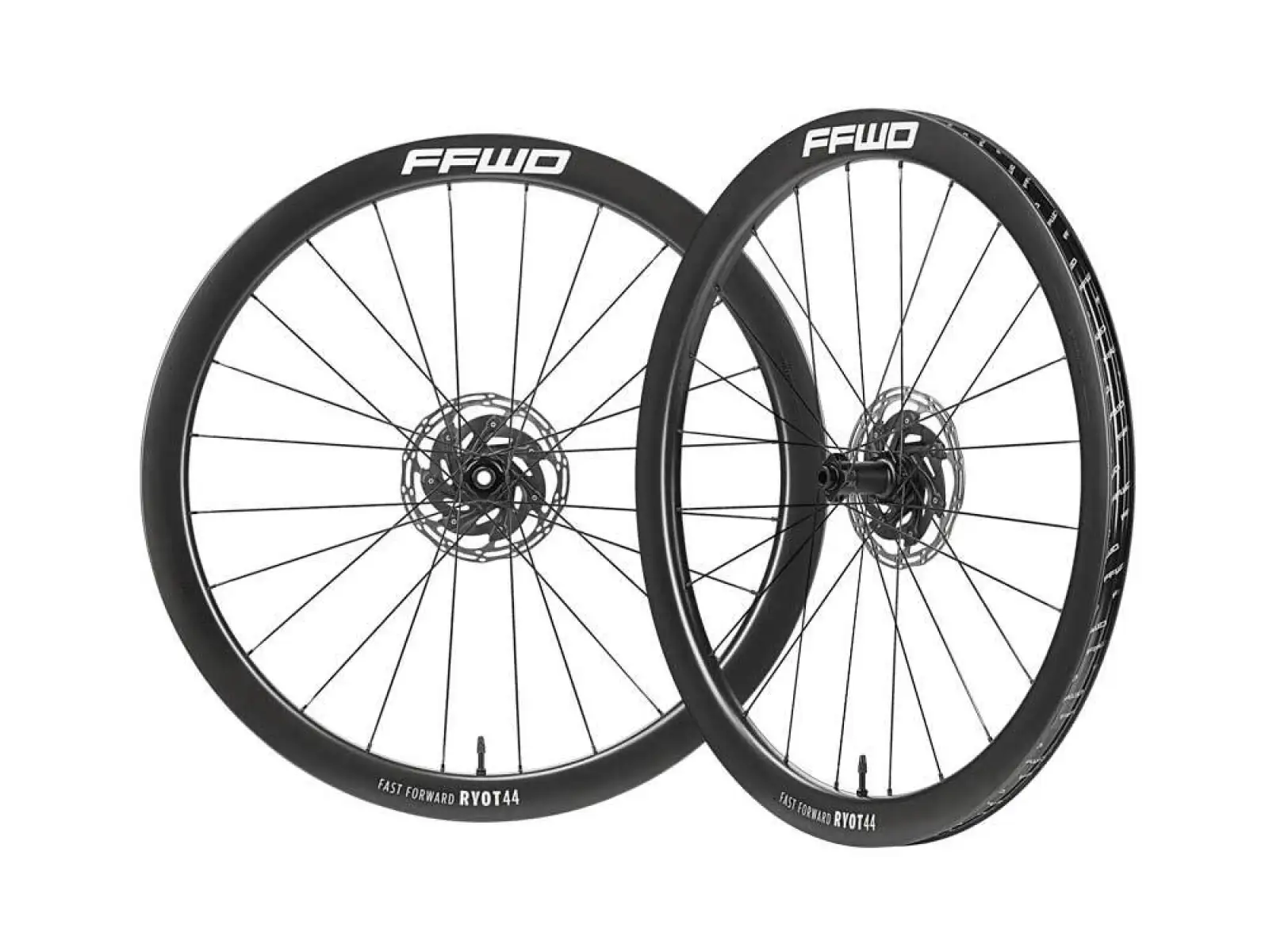 FFWD RYOT44 V2 FFWD N/Gage 2:1 road wheelset White