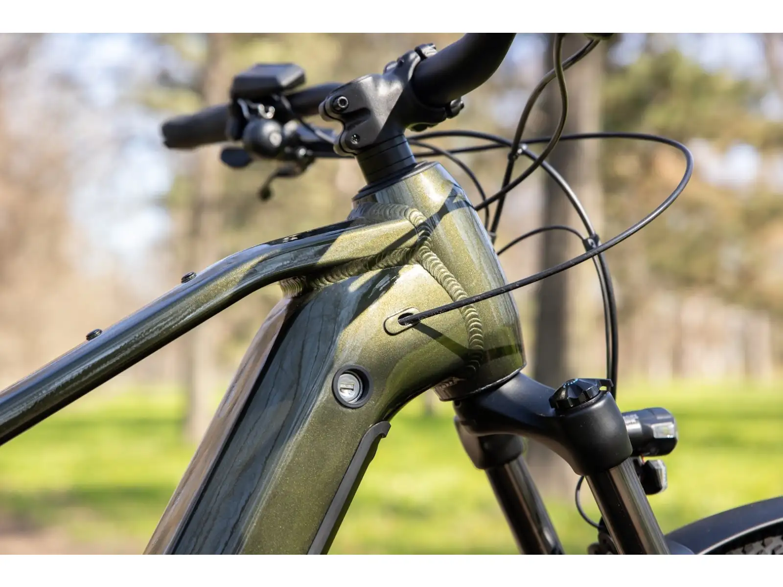 Rock Machine eBlizz B70T mountain e-bike Gloss Dark Forest