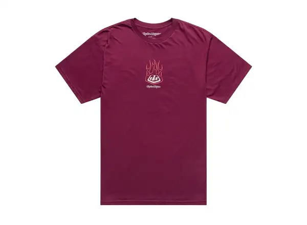 Troy Lee Designs Flame 2 men's short sleeve T-shirt Sangria