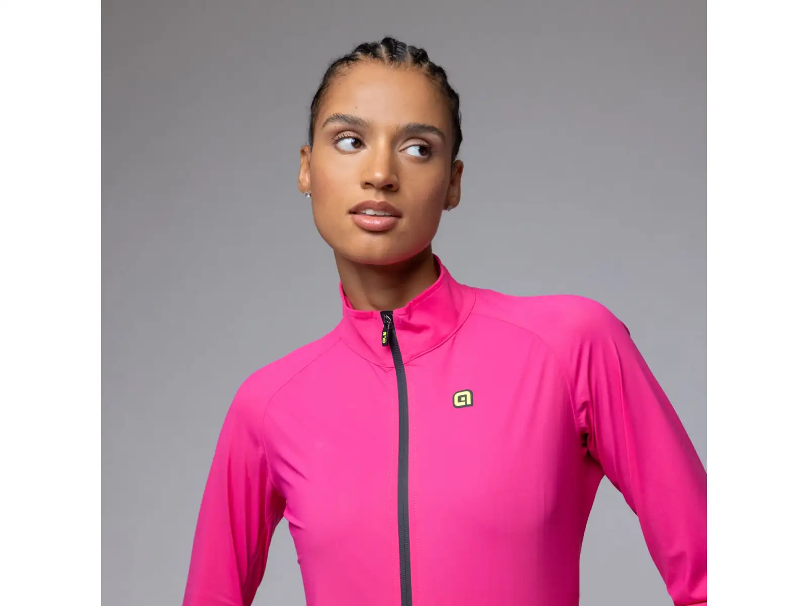 Alé Klimatik Guscio Racing 2.0 women's winter cycling jacket Fuchsia
