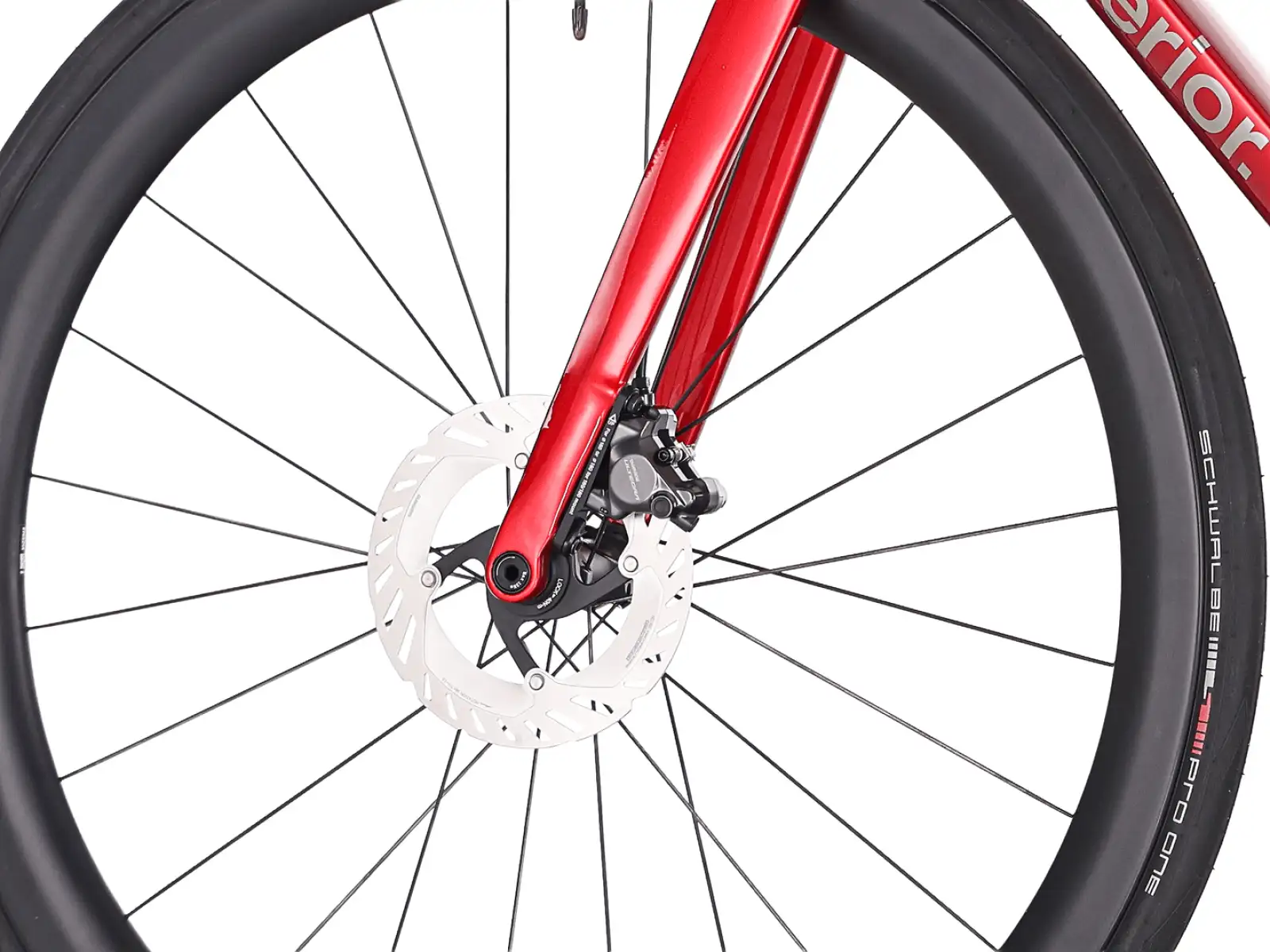 Superior RR 9.8 road bike Gloss Red/Carbon Red