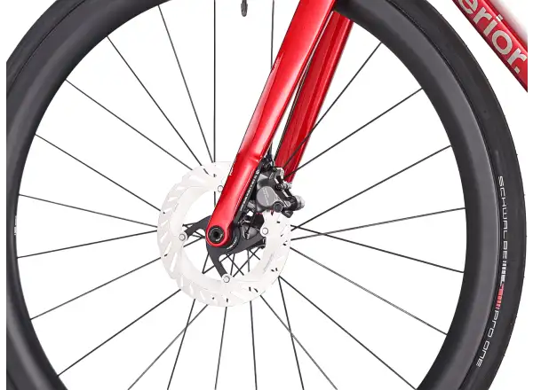 Superior RR 9.8 road bike Gloss Red/Carbon Red