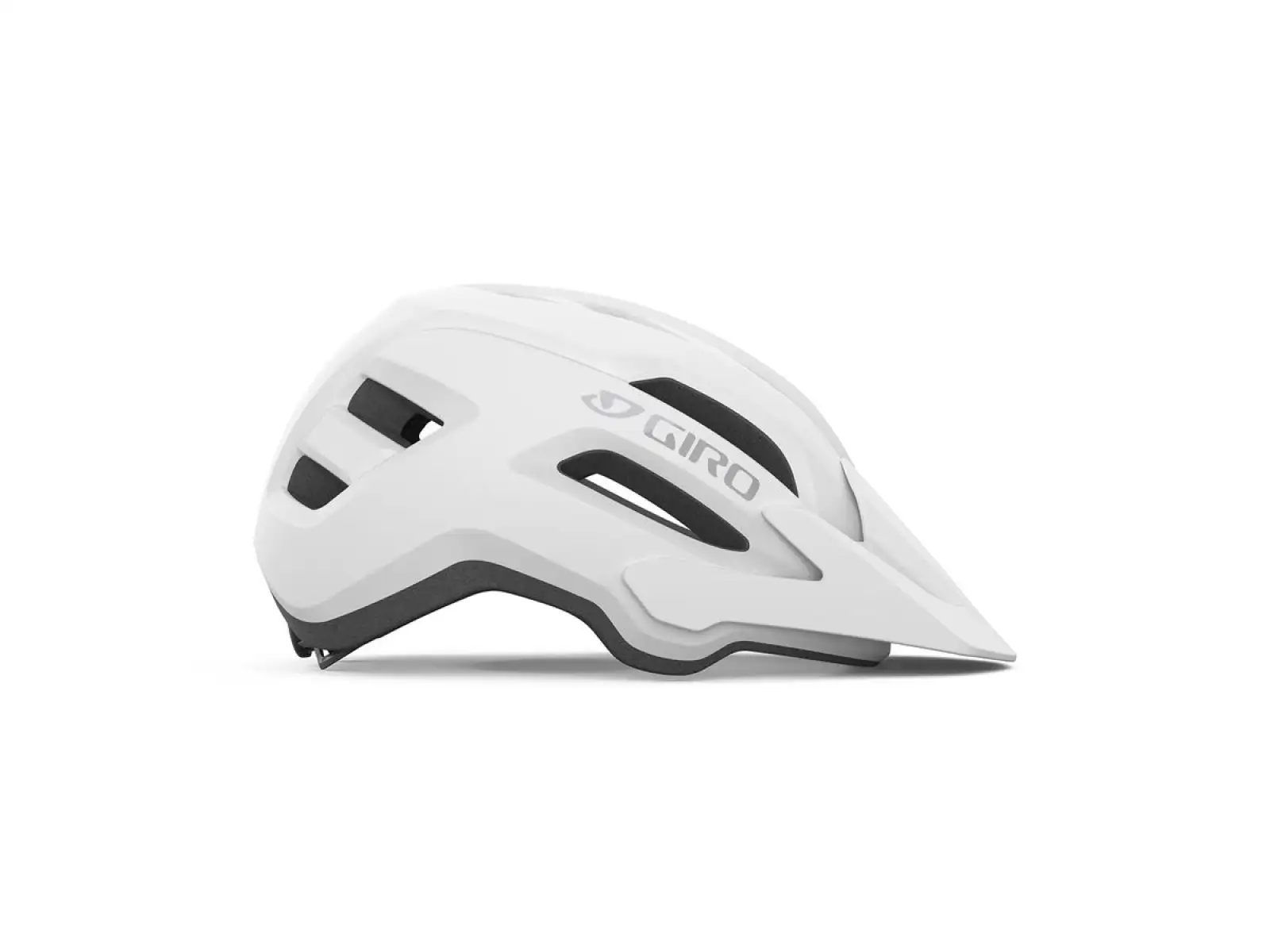 Giro Fixture II helmet Mat White/Titanium size Uni (54-61 cm)
