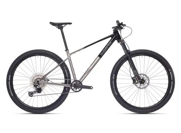 Superior XP 6.1 mountain bike Gloss Brush Alu/Black