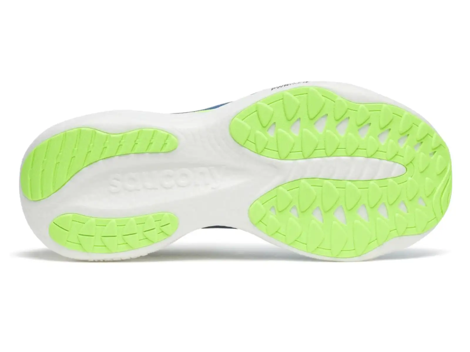 Saucony Ride 19 men's running shoes Cobalt/Slime