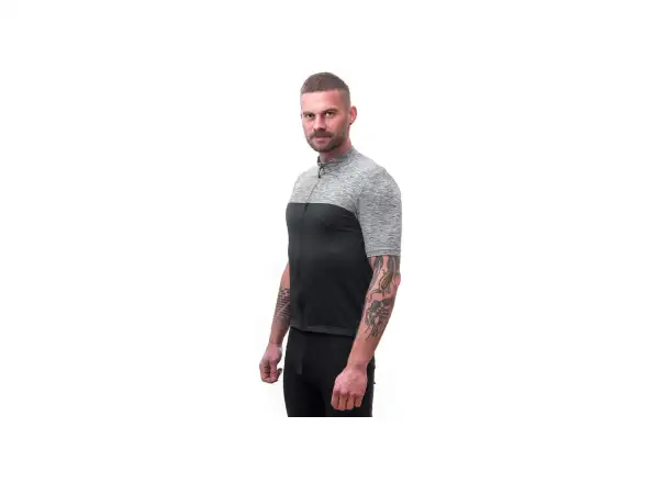 Sensor Cyklo Motion men's jersey short sleeve black/gray