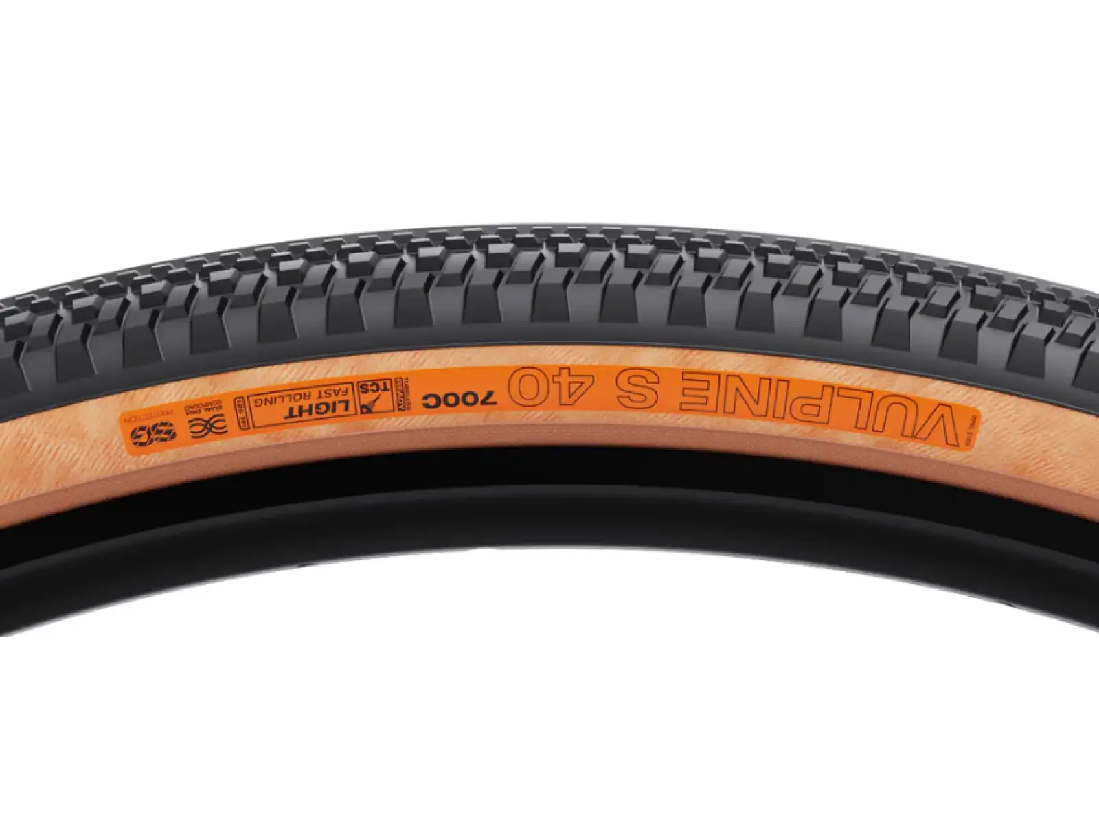 WTB Vulpine S TCS 28" LFR SG gravel tire kevlar black/brown