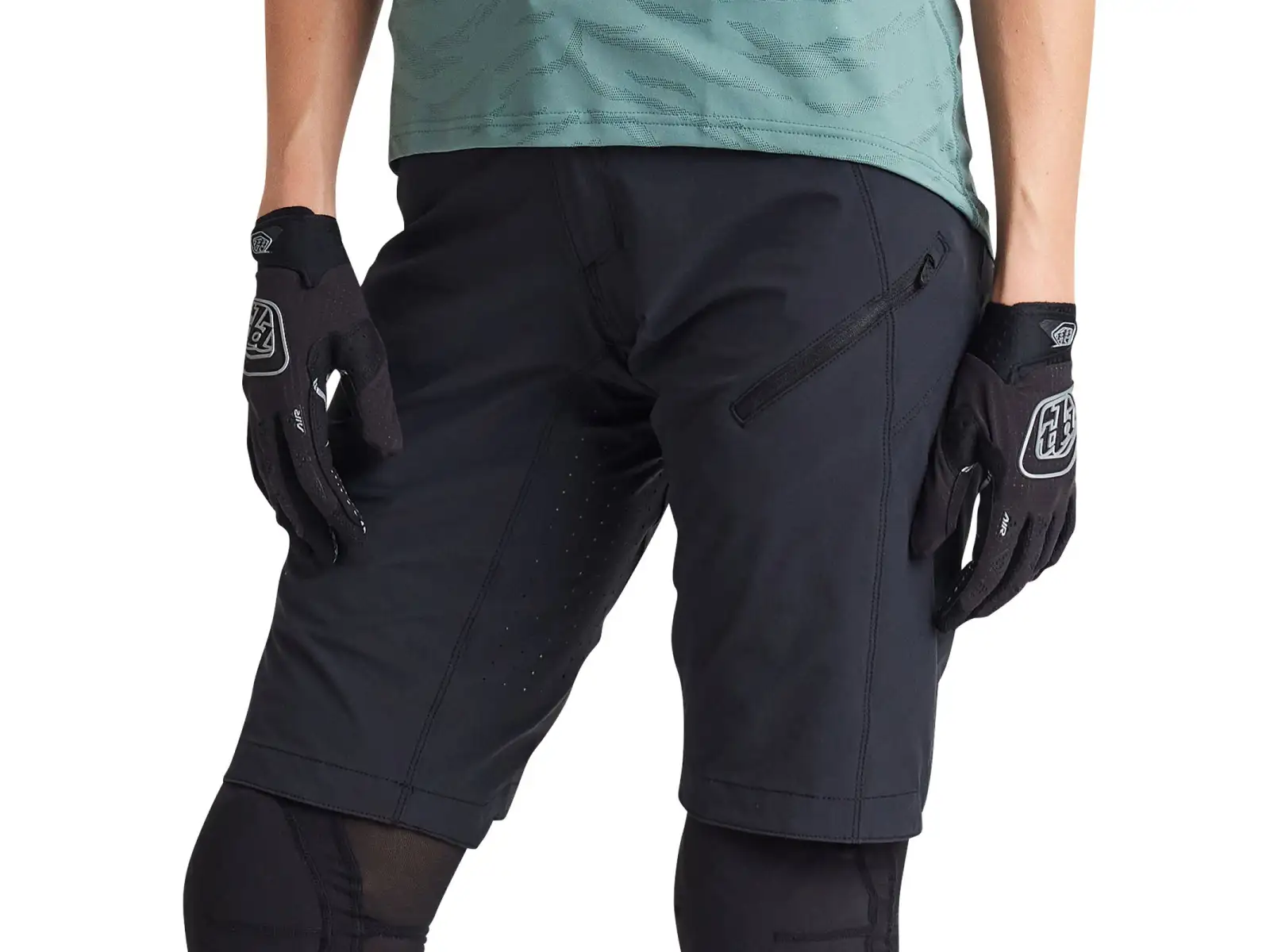 Troy Lee Designs Lilium women's shorts Solid black