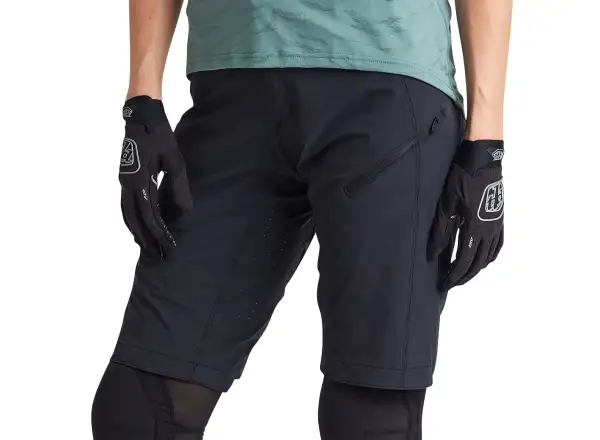 Troy Lee Designs Lilium women's shorts Solid black