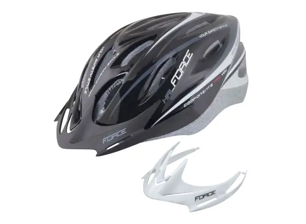Force Hal helmet black/grey