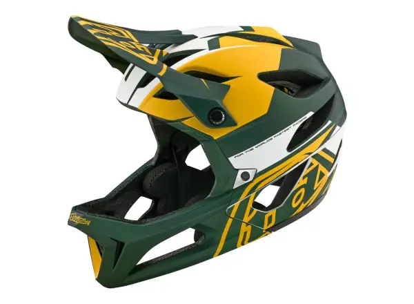 Troy Lee Designs Stage Mips helmet Vector Green