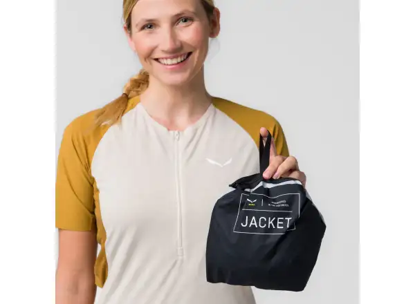 Salewa Vento PTX 2.5 L women's jacket Black Out