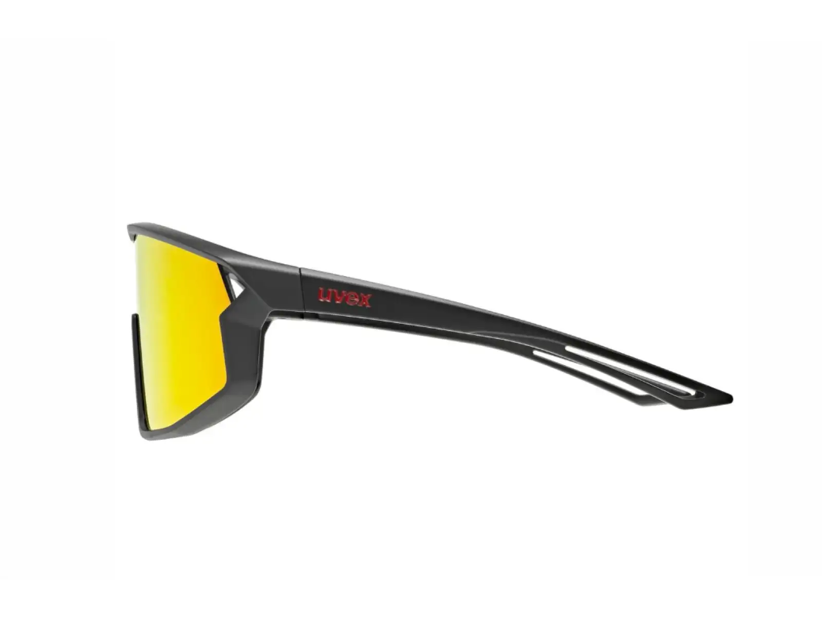 Uvex Skyryse JR. children's glasses Black Matt/Mirror Red