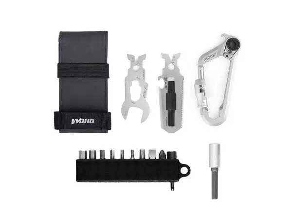 Woho WOKit 2.0 Bikepacking tools toolset Silver