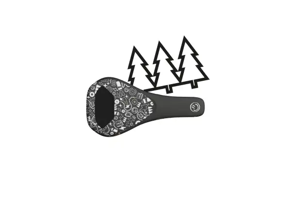 Ergon SM Downhill Comp Vali Höll Edition saddle black