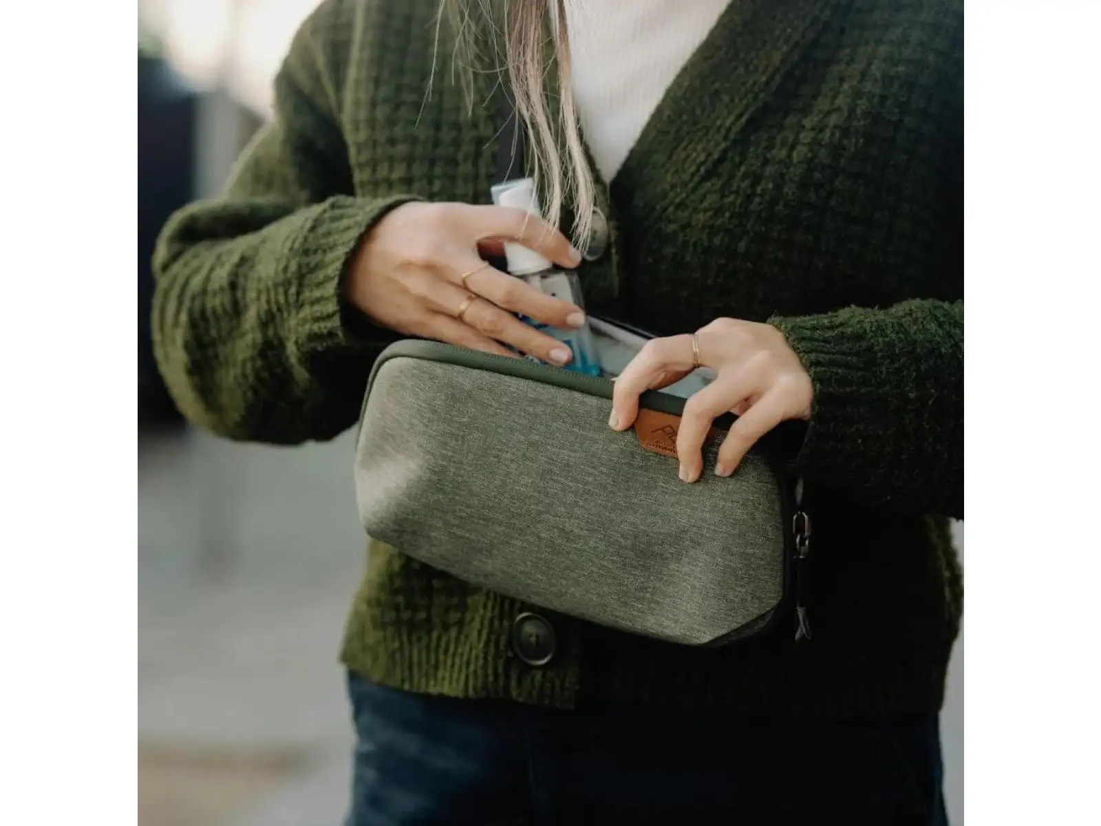 Peak Design Tech Pouch Small Sage