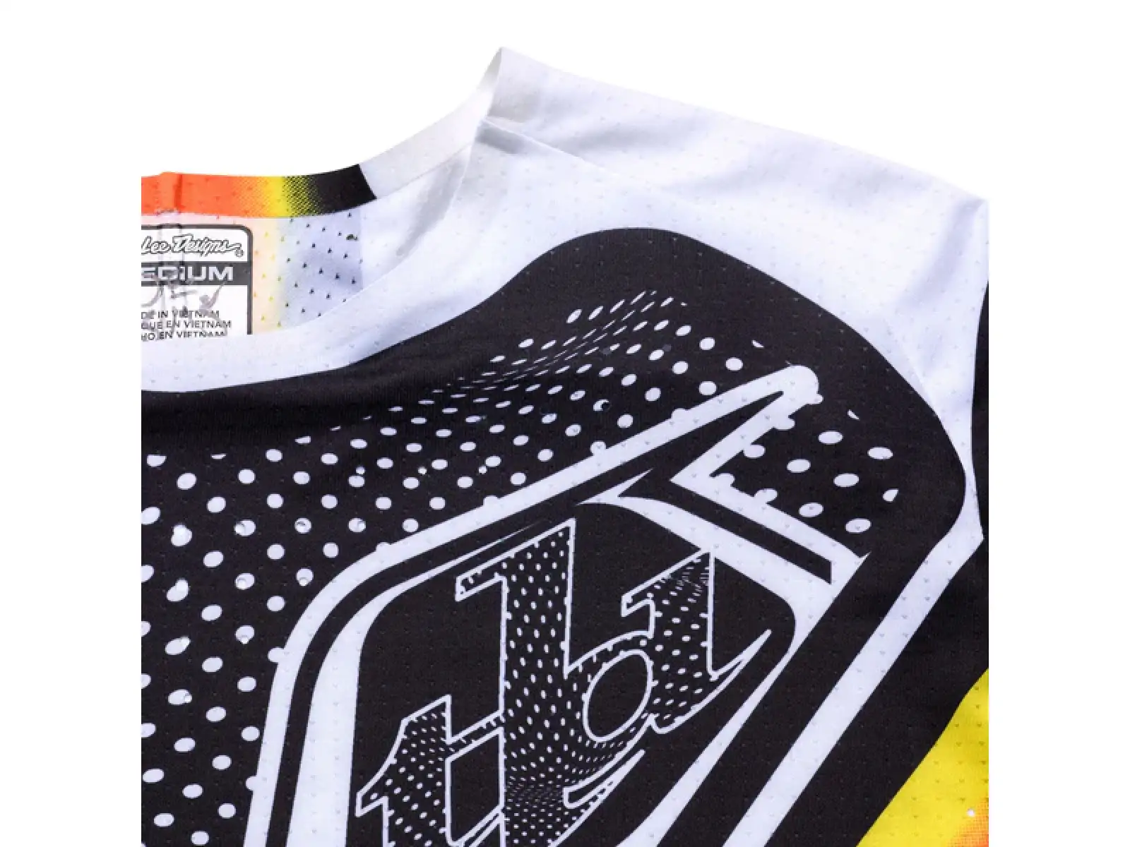 Troy Lee Designs Sprint Ultra Optic men's long sleeve jersey Black