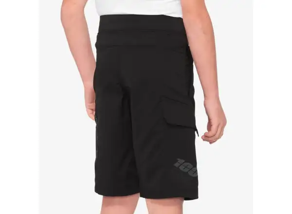 100% Ridecamp Shorts Men Black