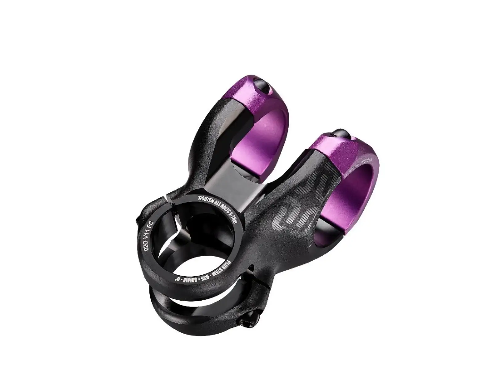 E-13 Plus 35 stem 40 mm Black/Eggplant