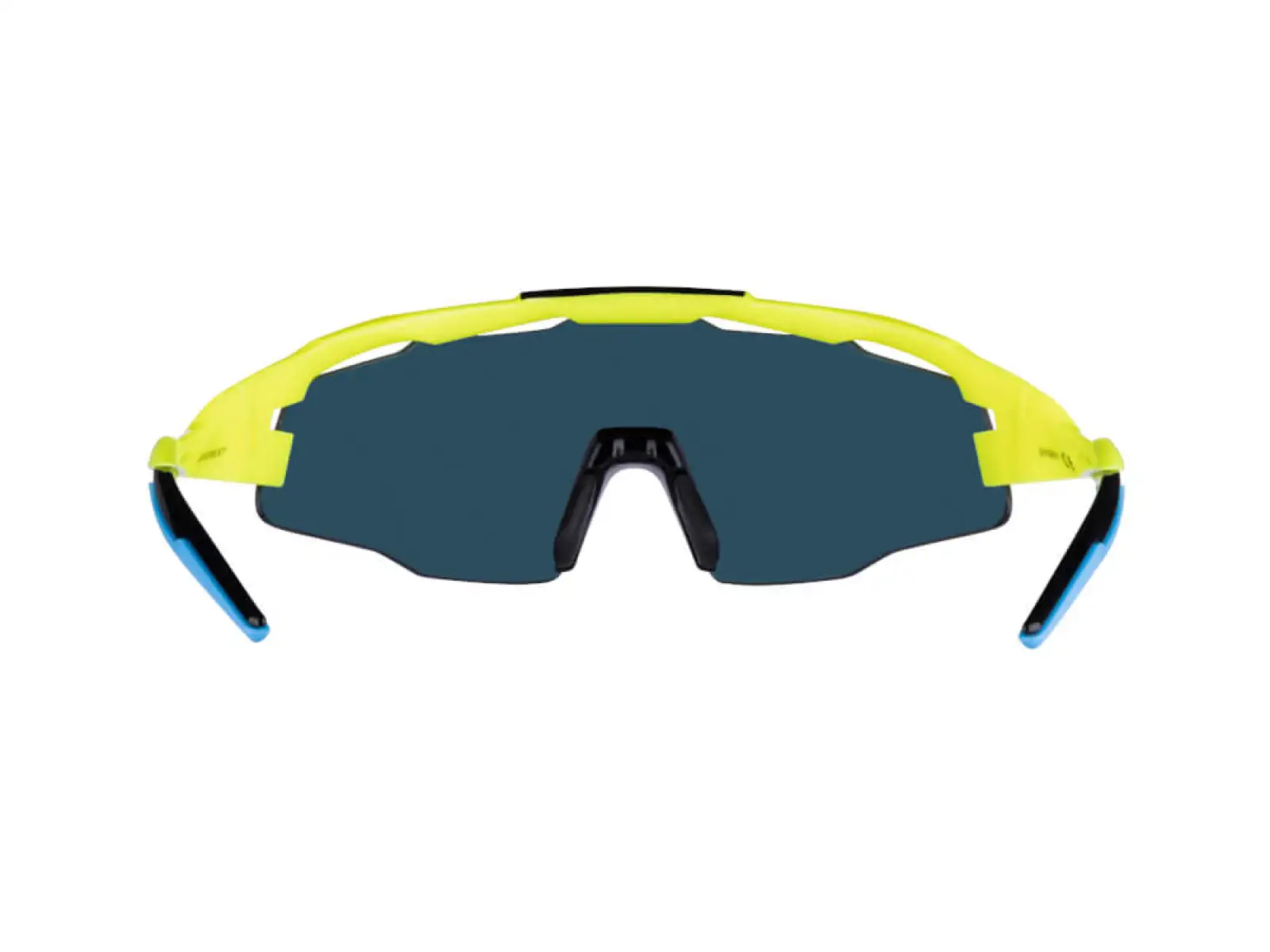 Force Everest cycling glasses fluo/blue mirror lenses