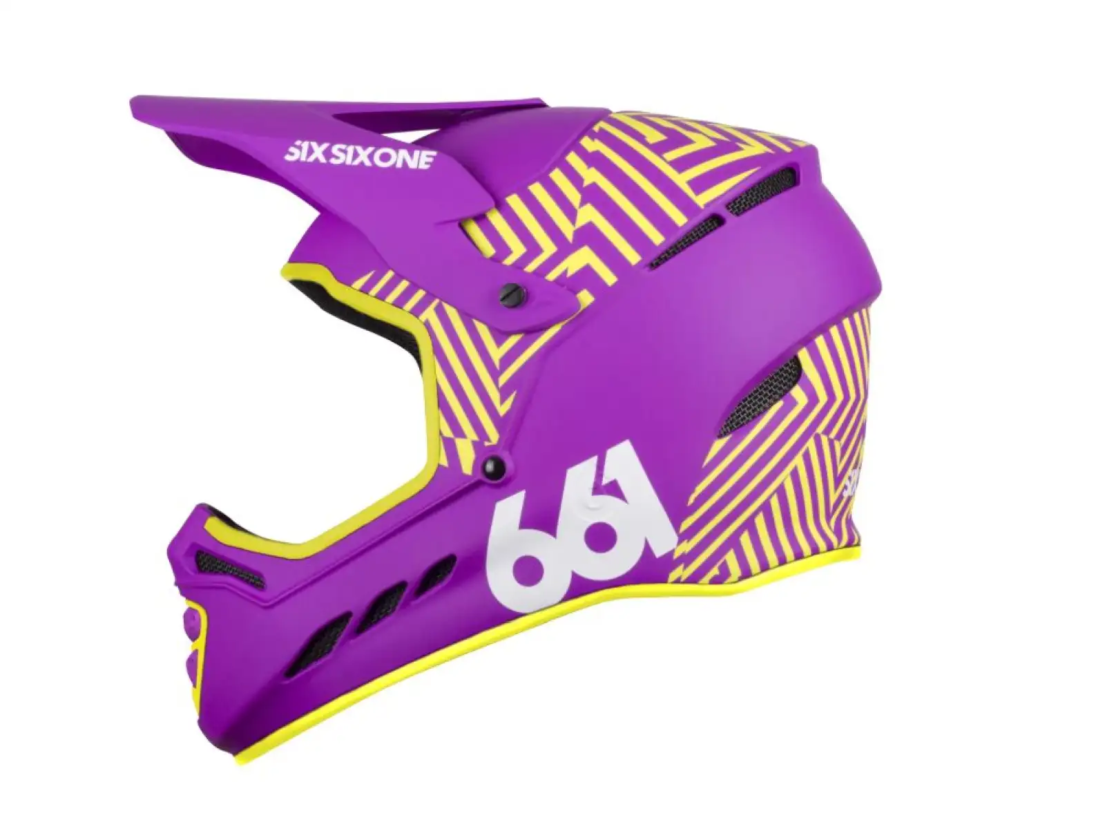 661 Reset downhill helmet Dazzle Purple