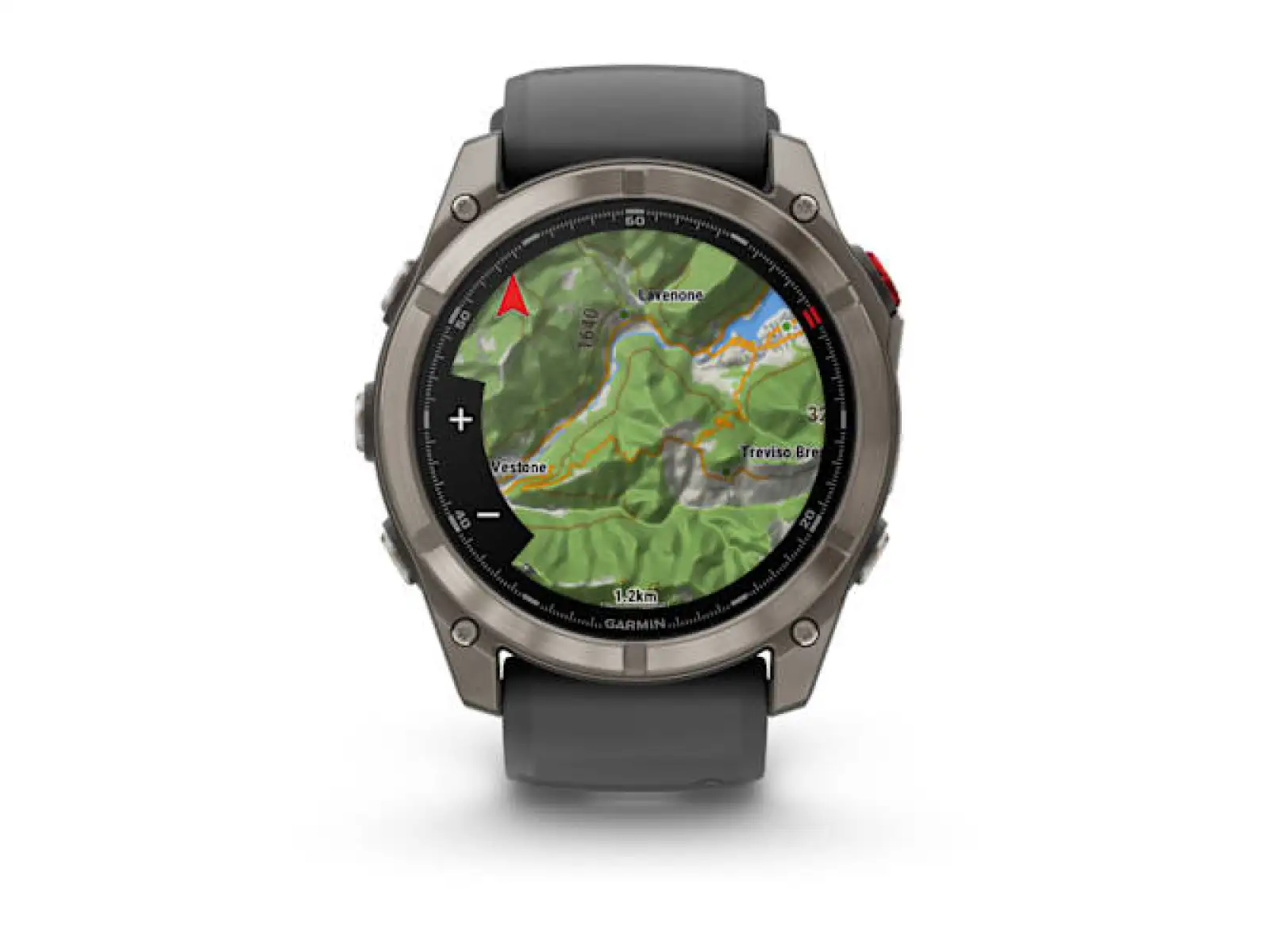 Garmin fenix 8 Pro 51 mm AMOLED Sapphire smart watch Titanium Graphite/Black
